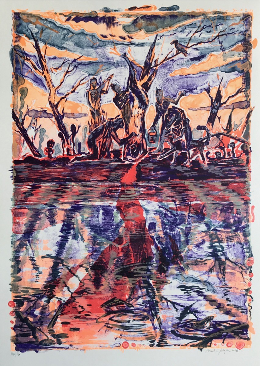 Apollo a Marsyas (podle Tiziana) 1