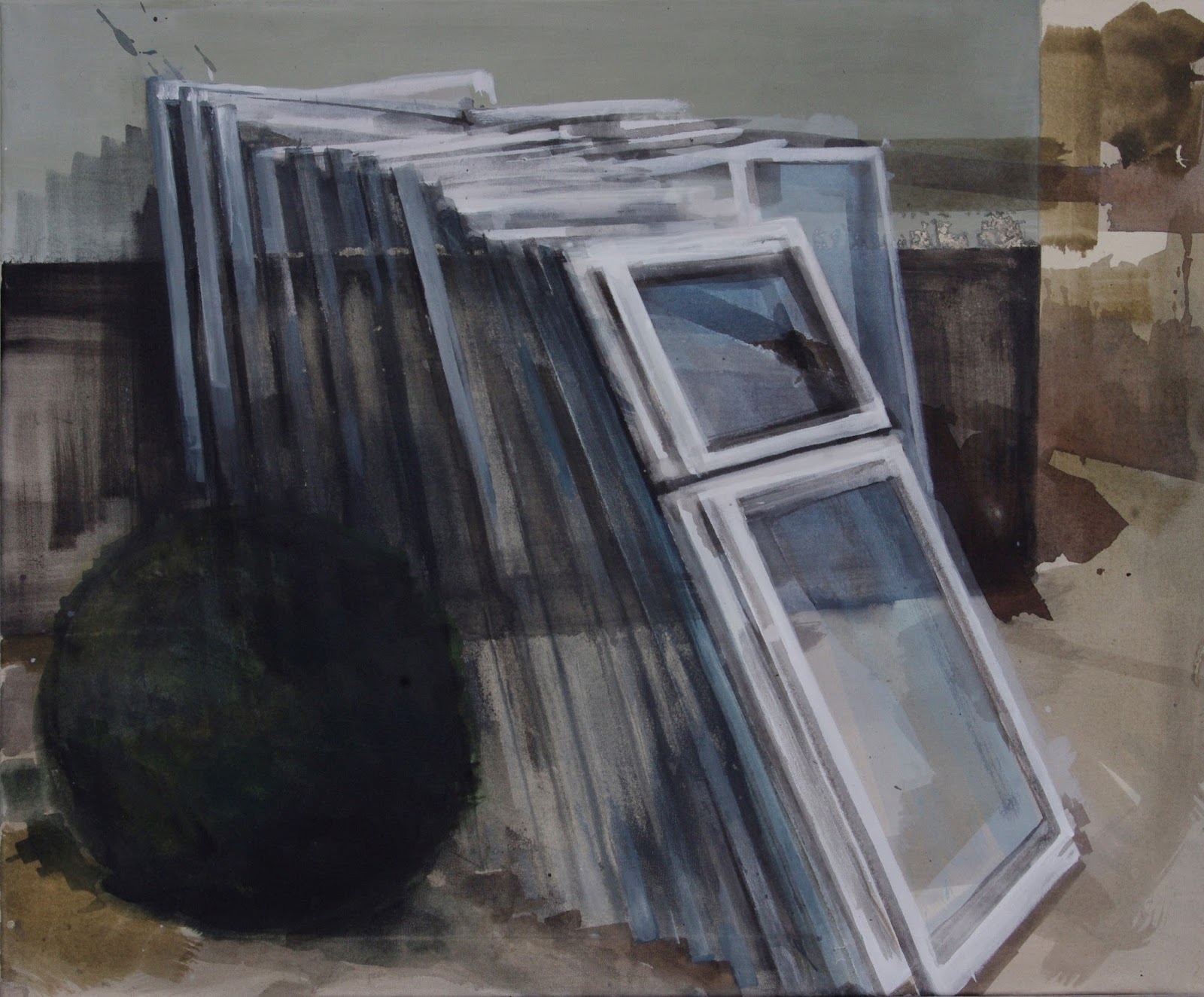 Okna (z cyklu Sadness of things)